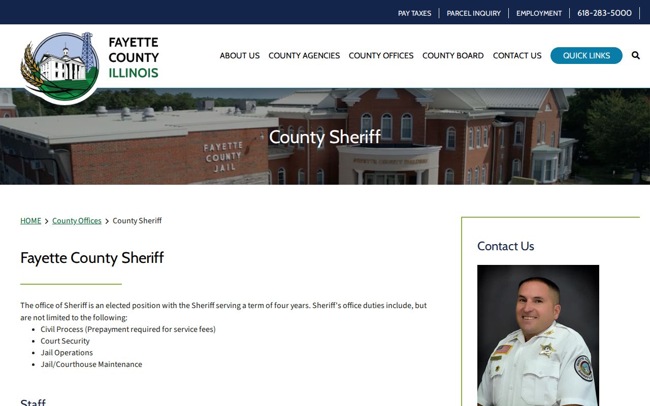 Fayette County sheriff booking-photo and release-record request source